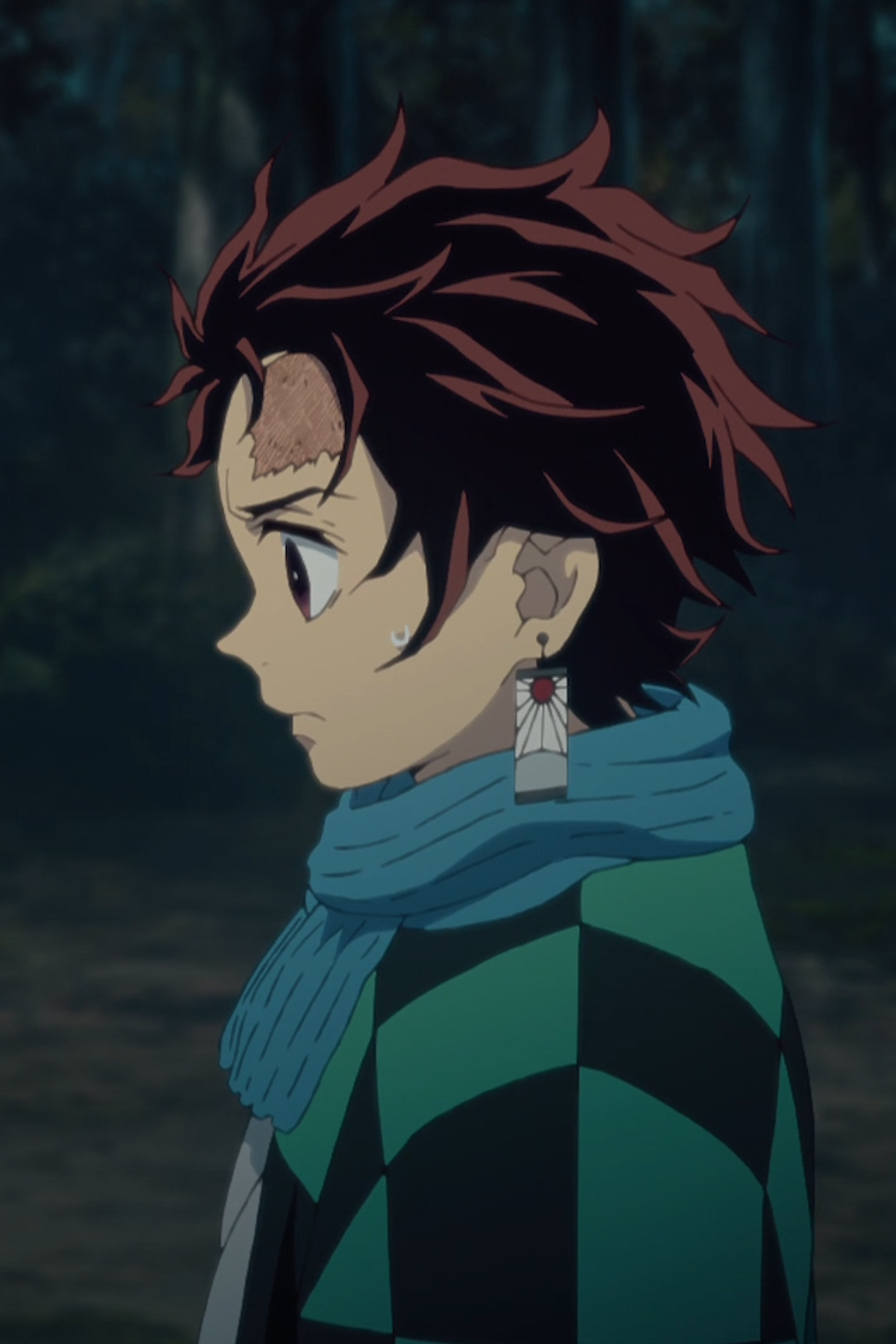 初めまして、鱗滝左近次さんは 竈門炭治郎さんに、この子はあまりにも善良すぎて、鬼に対して同情の念を抱いていると評価しました02