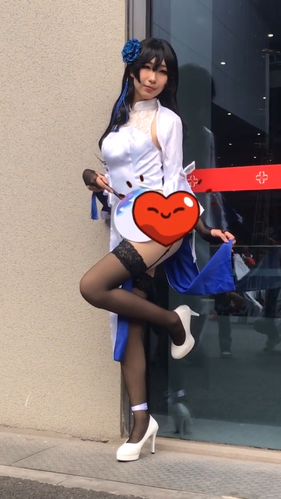 コスプレ衣装 セット 髪飾り 、ワンピース、扇子、ストッキング、手袋、袖 3