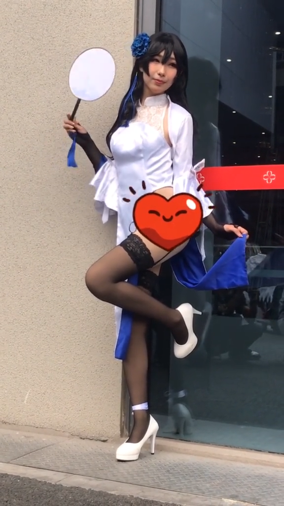 コスプレ衣装 セット 髪飾り 、ワンピース、扇子、ストッキング、手袋、袖 1