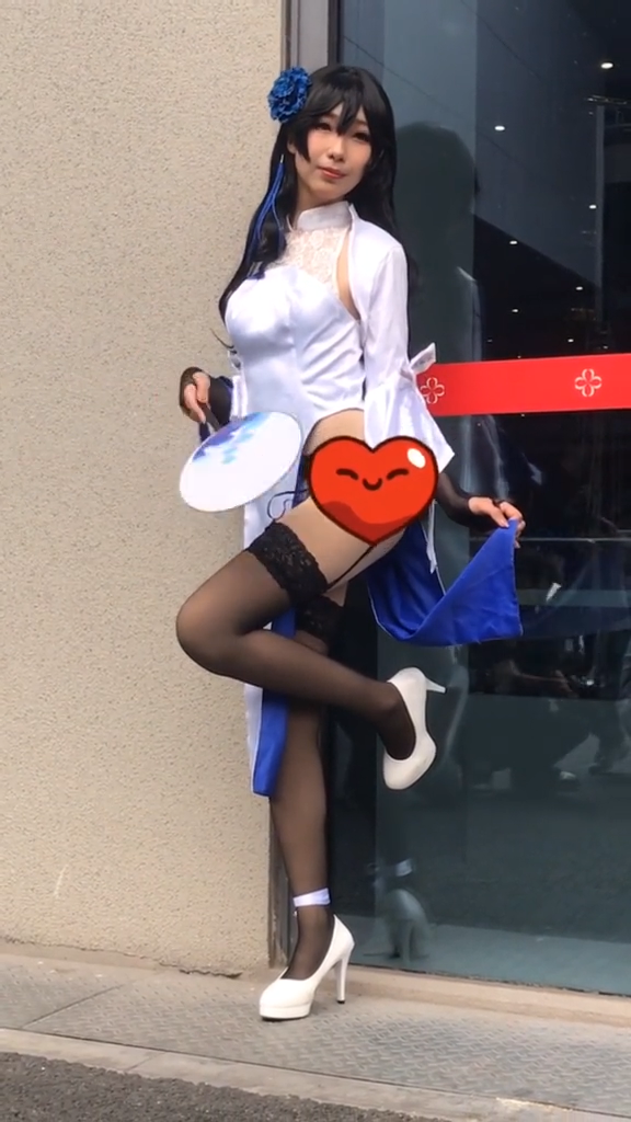 コスプレ衣装 セット 髪飾り 、ワンピース、扇子、ストッキング、手袋、袖 2