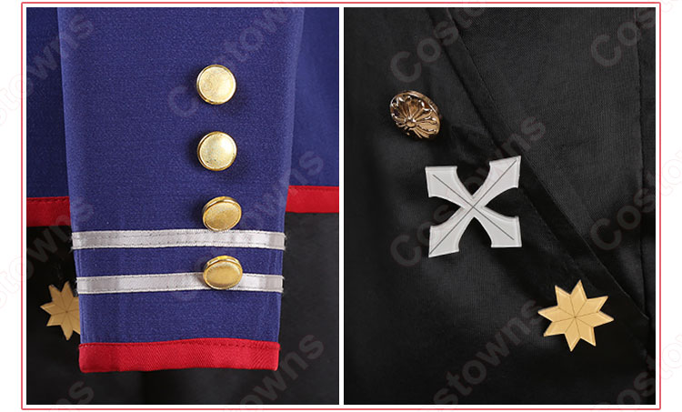 大神晃牙 コスプレ衣装 【あんさんぶるスターズ!】 Ensemble Stars!  Album Series Present―Undead 第5弾 ユニットソングアルバム05  ライブ衣装 出演服 7