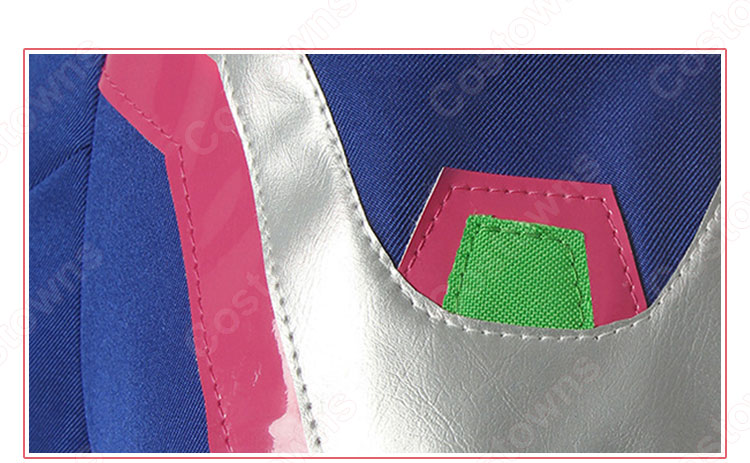 ディーバー（D.Va）　コスプレ衣装　【オーバーウォッチ】　ハナ・ソング　記念スキン　アカデミー　制服　学生服 6