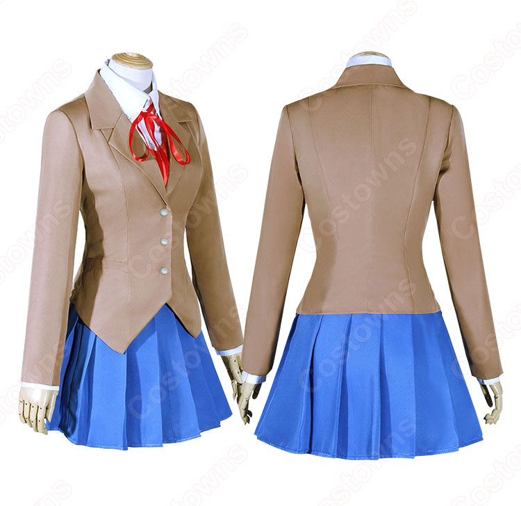 Amazon.co.jp: ドキドキ文芸部 制服5点セット ドキドキリテラ