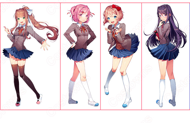 モニカ コスプレ衣装 【ドキドキ文芸部！】 Doki Doki