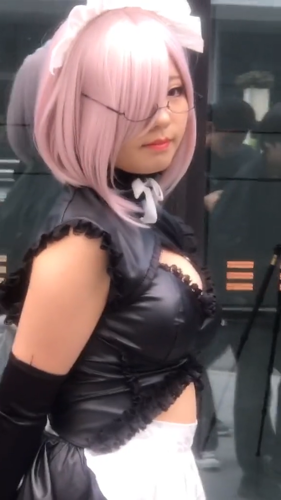 コスプレ衣装   かわいい  メイド服  セット ヘアバンド ミニスカート エプロン ハイソックス 手袋 首飾り 6