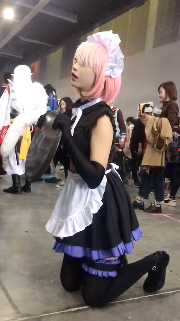 コスプレ衣装   かわいい  メイド服  セット ヘアバンド ミニスカート エプロン ハイソックス 手袋 首飾り 2