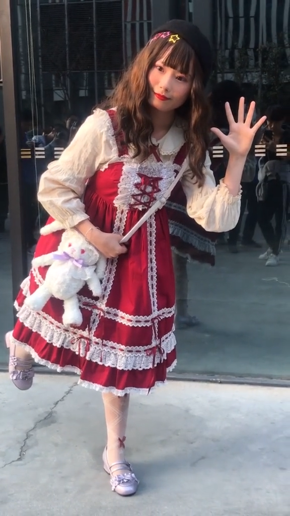 ロリータ  コスプレ衣装  かわいいロリータ 帽子 ワンピース ハイソックス  リゾート 卒業式 3