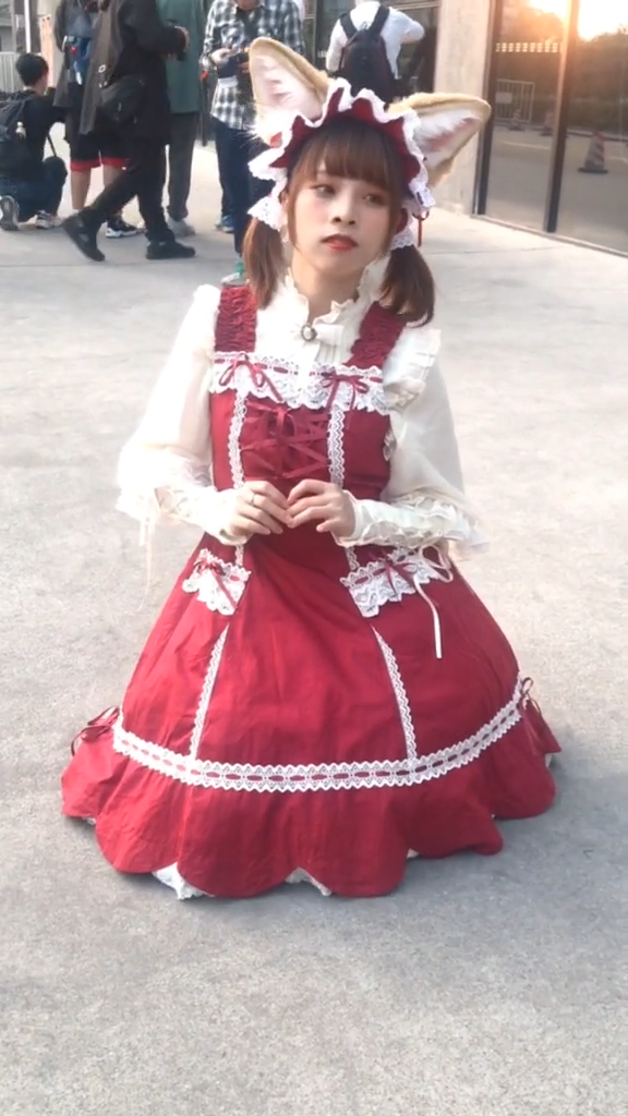 ロリータ  コスプレ衣装  かわいいロリータ 帽子 ワンピース ハイソックス  リゾート 卒業式 1