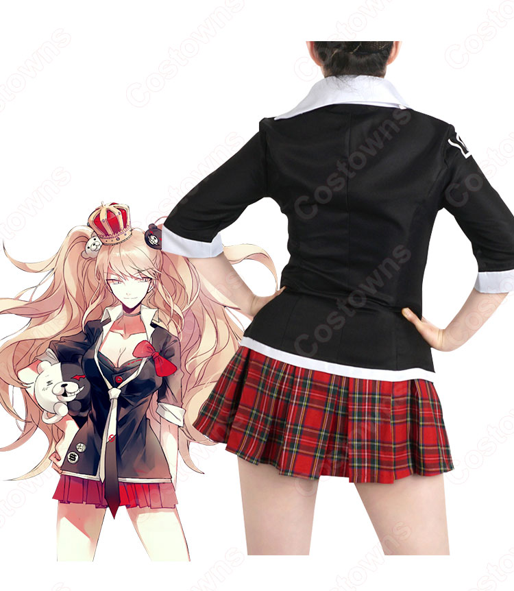江ノ島盾子　コスプレ衣装　【ダンガンロンパ希望の学園と絶望の高校】　（えのしまじゅんこ）　学校制服　コスチューム　ユニフォーム 5
