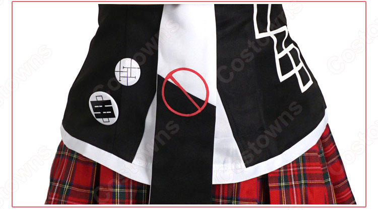 江ノ島盾子　コスプレ衣装　【ダンガンロンパ希望の学園と絶望の高校】　（えのしまじゅんこ）　学校制服　コスチューム　ユニフォーム 7