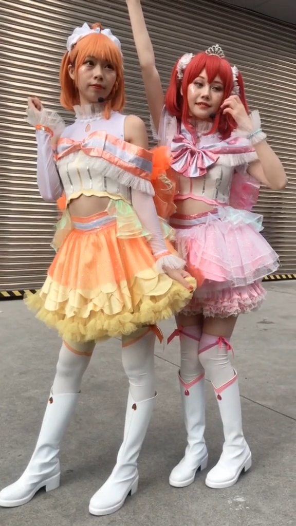ロリータ コスプレ衣装 ロリータ服 中国風 フレッシュ 可愛い ワンピース 帯 ヘッドバンド イヤリング 装備 6