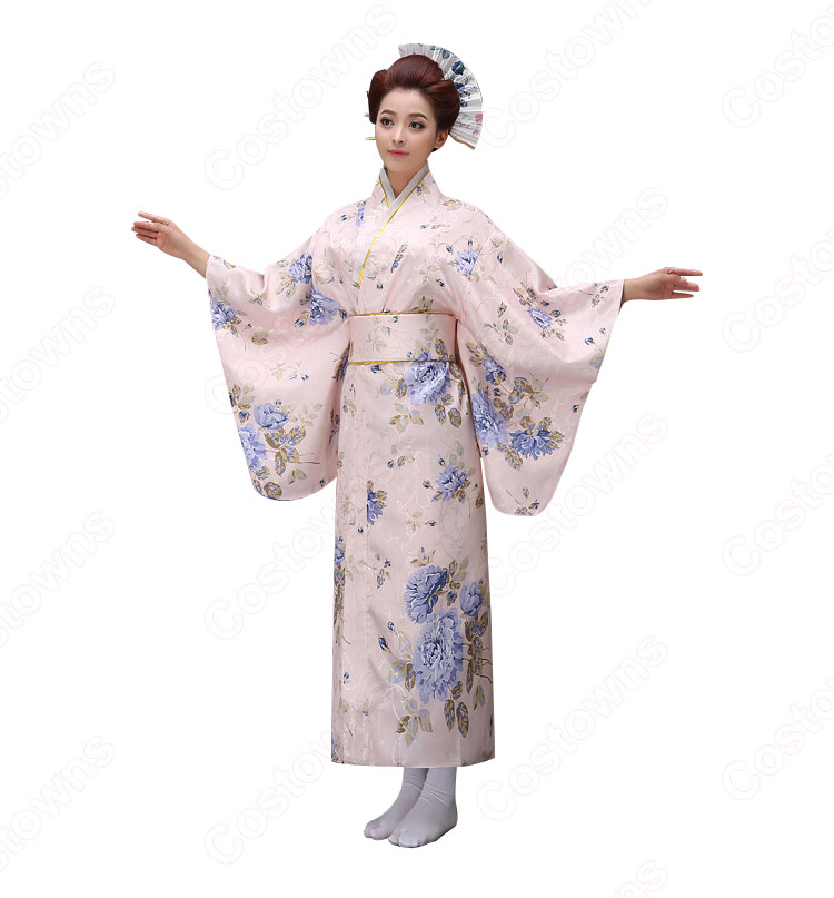 女性浴衣　和服　着物　日本伝統服　舞台衣装　コスプレ衣装　コスチューム　写真撮影　演出服 8