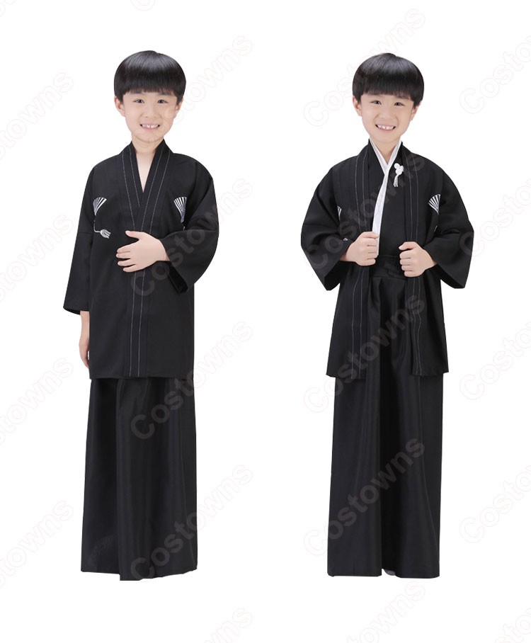 男の子着物 和装 和服 袴 コスプレ衣装 コスチューム 羽織袴 子供 キッズ 写真撮影 1