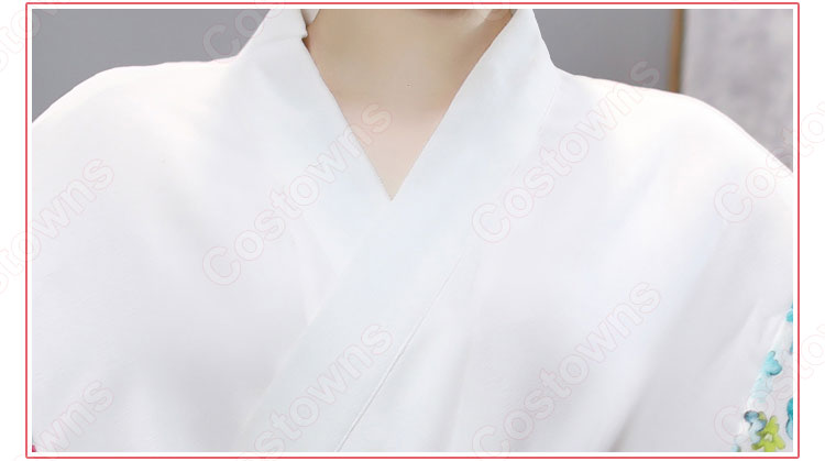 女性浴衣　和服　着物　日本伝統服　舞台衣装　コスプレ衣装　コスチューム　写真撮影　演出服　改良タイプ 6