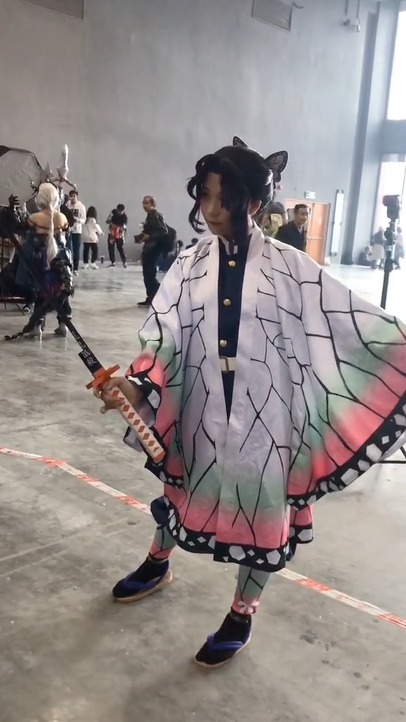 鬼滅の刃 胡蝶しのぶ コスプレセット 払える