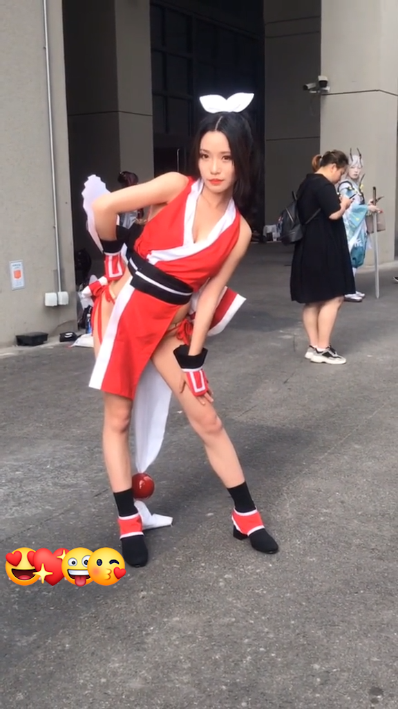 不知火舞 和服 コスプレ服 格闘女王 セクシー 赤い 和服  忍者制服 キャラクター ゲーム 格闘ゲーム 忍術 忍者 くのいち 1