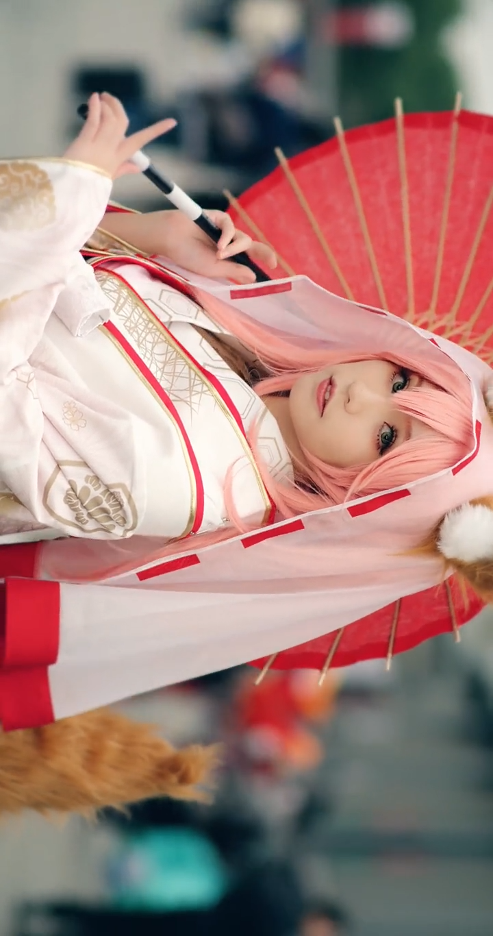 玉藻の前Fate/EXTELLAコスプレ衣装たまもまえTamamo no Maeゲームアニメ服  1