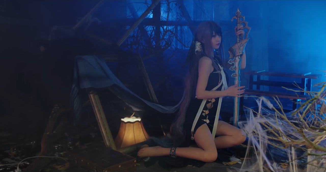 cosplay アリス 『SINoALICE -シノアリス-』 セクシーな 黒 コスプレ衣装 3