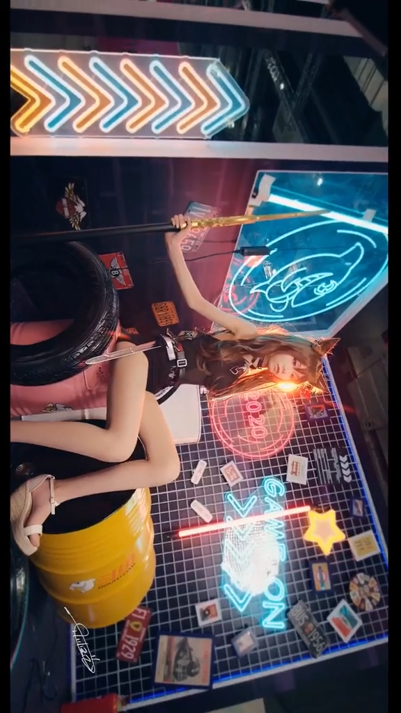 水着アークナイツ スカイフレア コスプレ衣装  明日方舟 アニメ cosplay コスチューム クリスマス ハロウイーン衣装 4