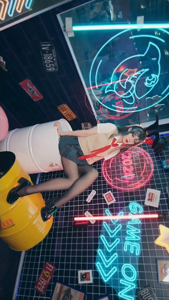 コスプレ 桜島 麻衣(さくらじま まい) アニメ 茶色 制服 セット 8