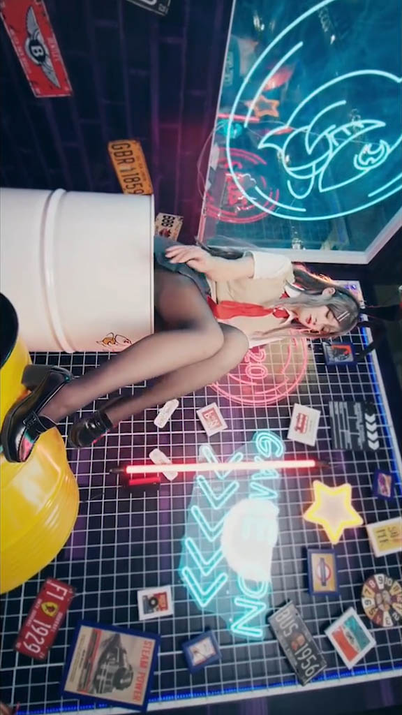 コスプレ 桜島 麻衣(さくらじま まい) アニメ 茶色 制服 セット 4