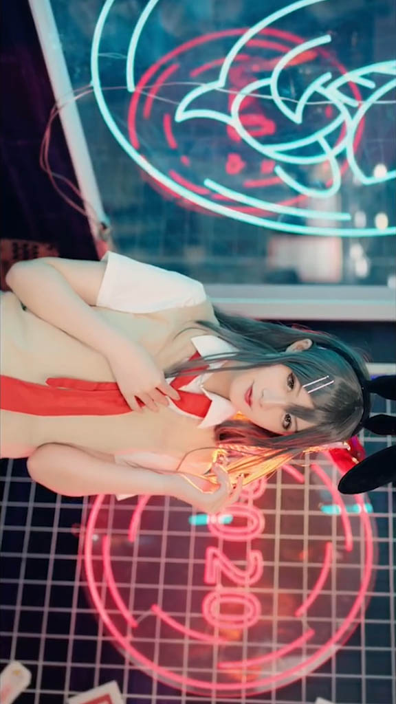 コスプレ 桜島 麻衣(さくらじま まい) アニメ 茶色 制服 セット 5