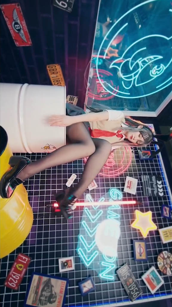 コスプレ 桜島 麻衣(さくらじま まい) アニメ 茶色 制服 セット 3