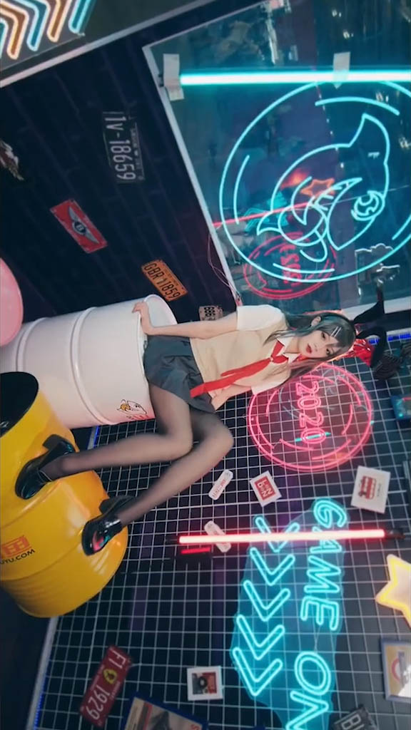 コスプレ 桜島 麻衣(さくらじま まい) アニメ 茶色 制服 セット 7