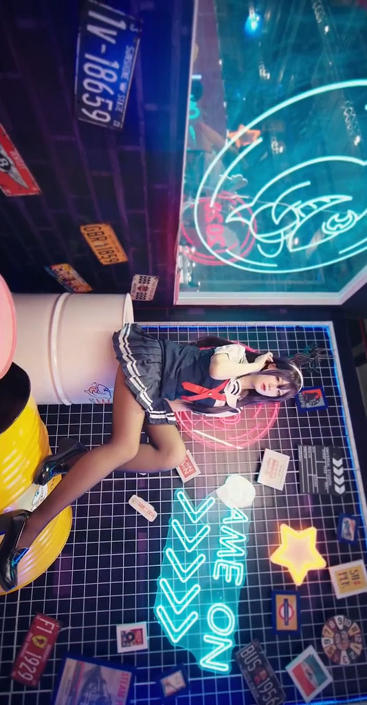 セーラー服 「冴えない彼女の育てかた」コスプレ衣装 霞ヶ丘 詩羽 アニメ JK制服 3