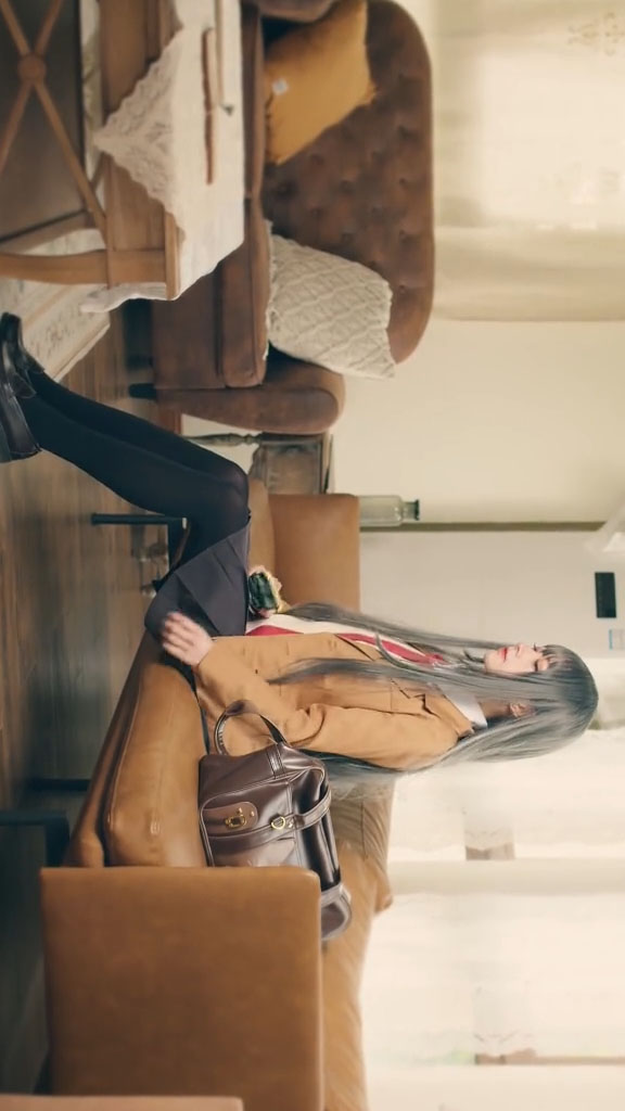 cosplay 「青春ブタ野郎」シリーズ JK制服 コスプレ衣装 學院風 高校制服 セット 6