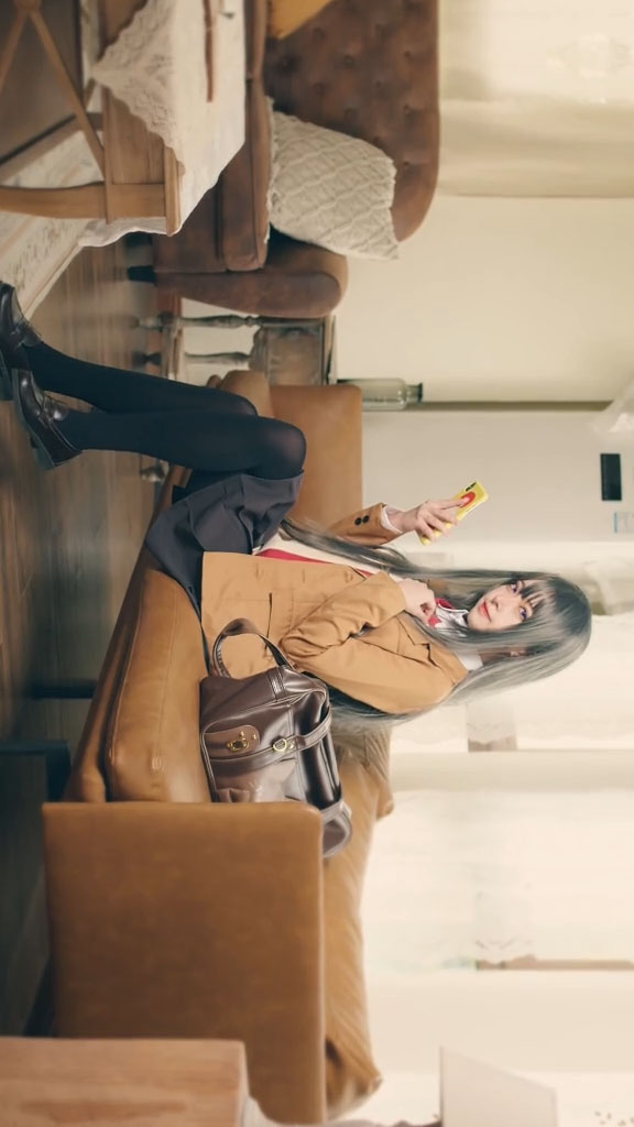 cosplay 「青春ブタ野郎」シリーズ JK制服 コスプレ衣装 學院風 高校制服 セット 7