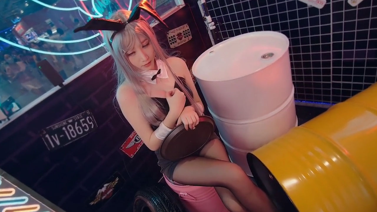 コスプレ衣装 青春ブタ野郎 シリーズ バニーガール コスプレ服 セクシー 可愛い 豪華4点セット 5