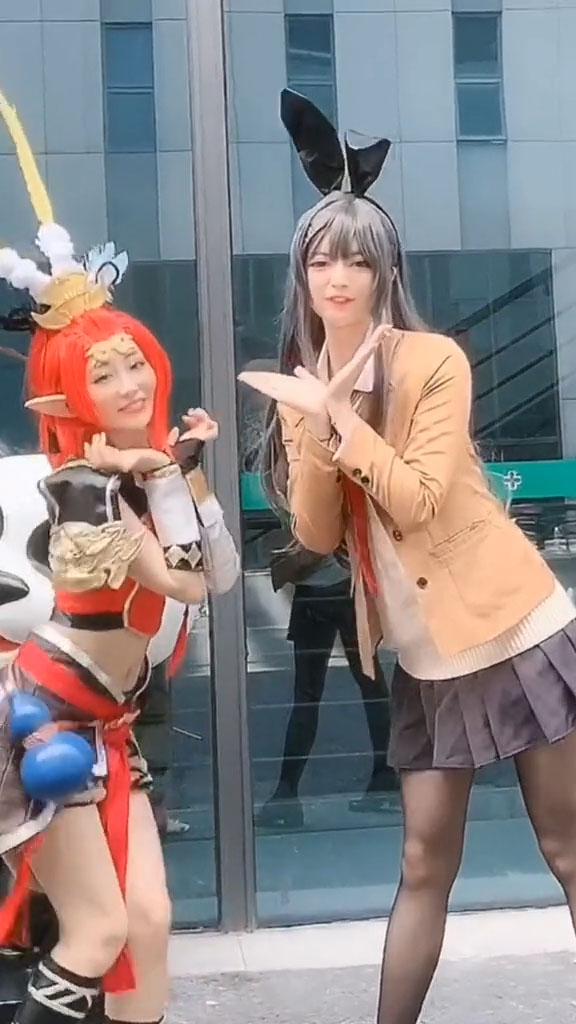 cosplay 「青春ブタ野郎」シリーズ JK制服 コスプレ衣装 學院風 高校制服 セット 9