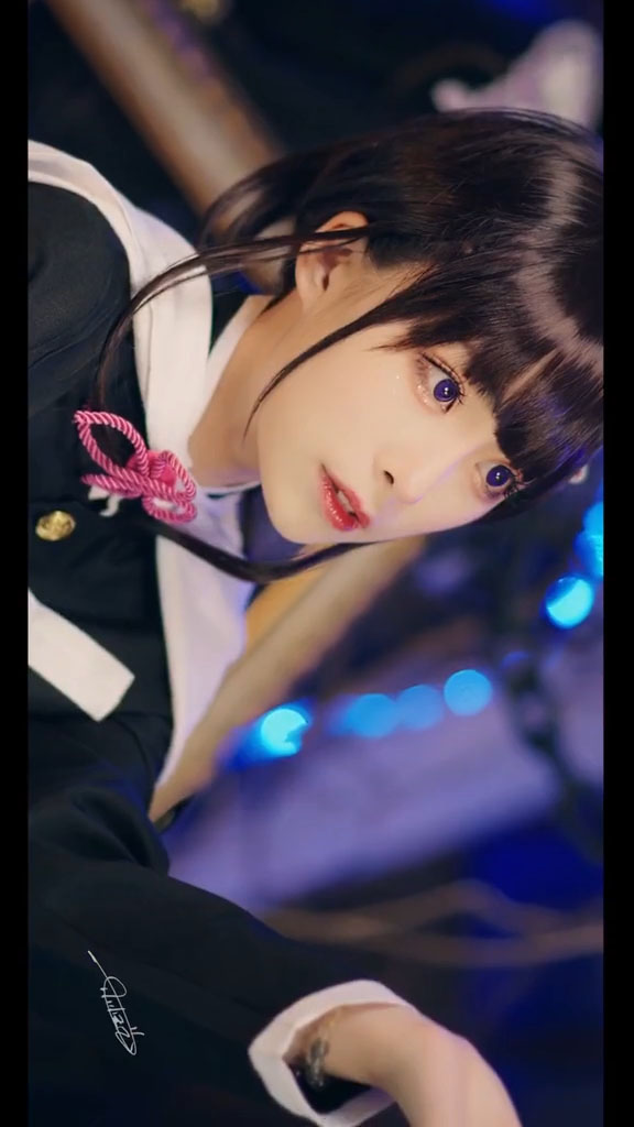 cosplay 【鬼滅の刃】栗花落 カナヲ(つゆり かなを)アニメ コスプレ衣装 3