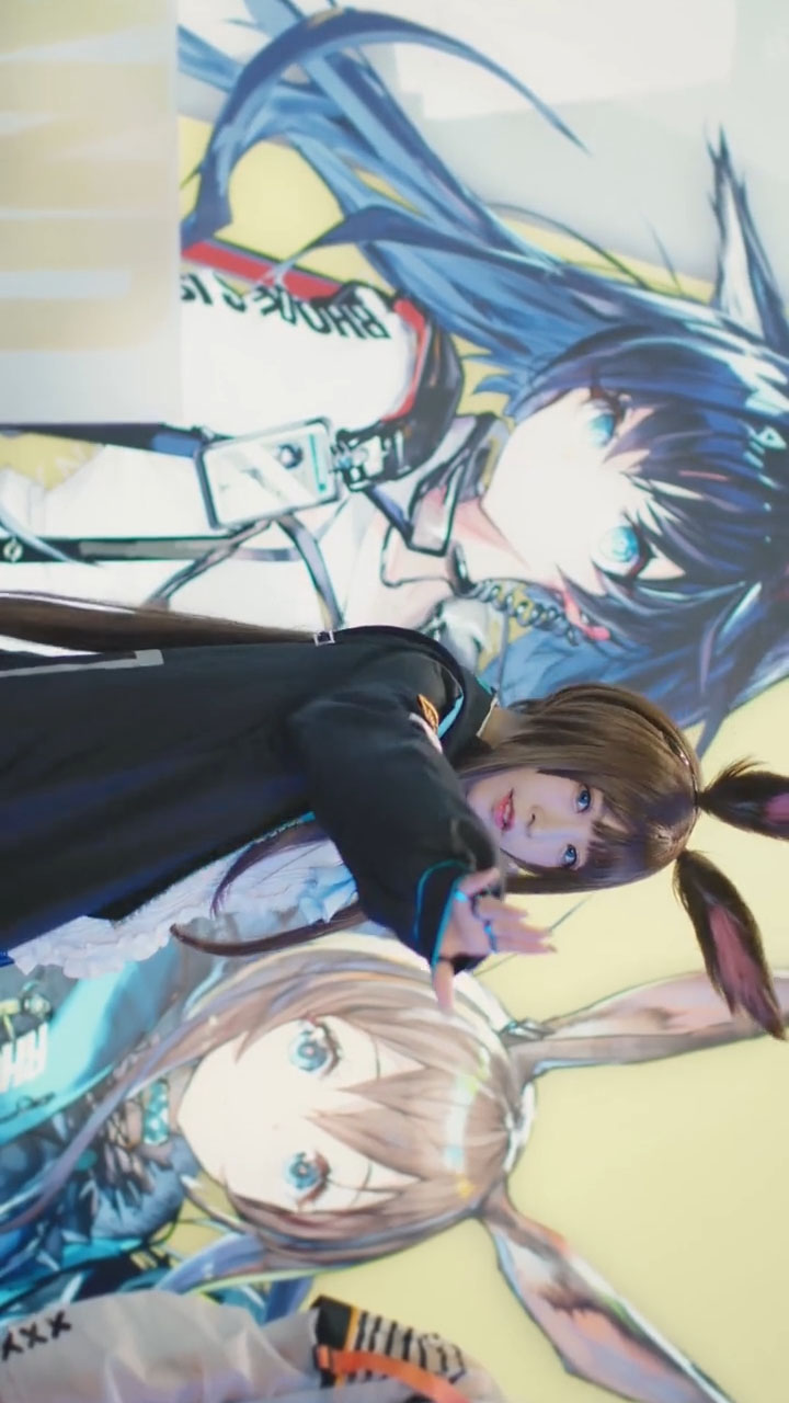 アークナイツ 明日方舟 コスプレ 阿米娅 アーミヤ ゲーム コスチューム 3点フルセット。-6