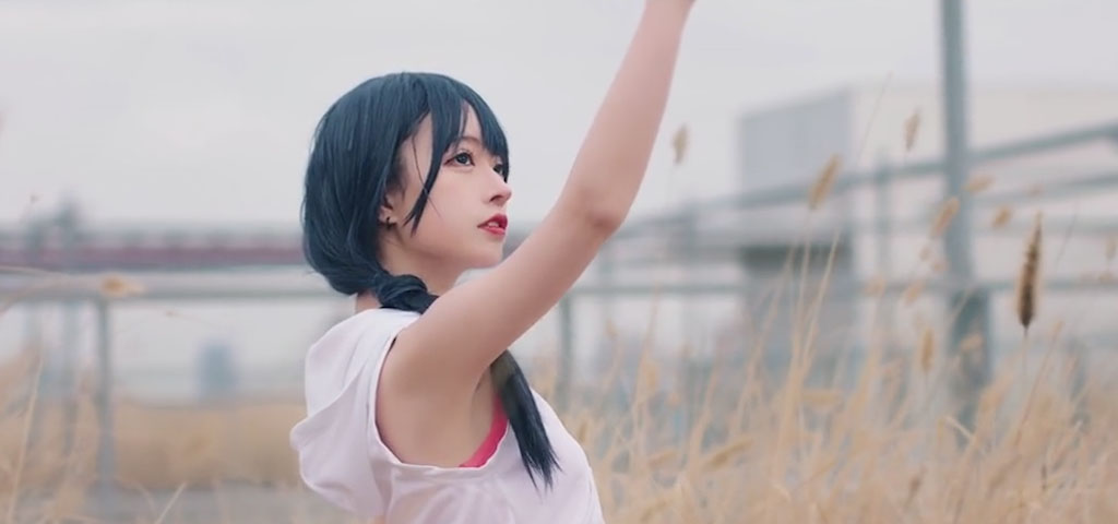 cosplay 天気の子 天野 陽菜 アニメ 実用的な エレガント 若い コスプレ衣装-3