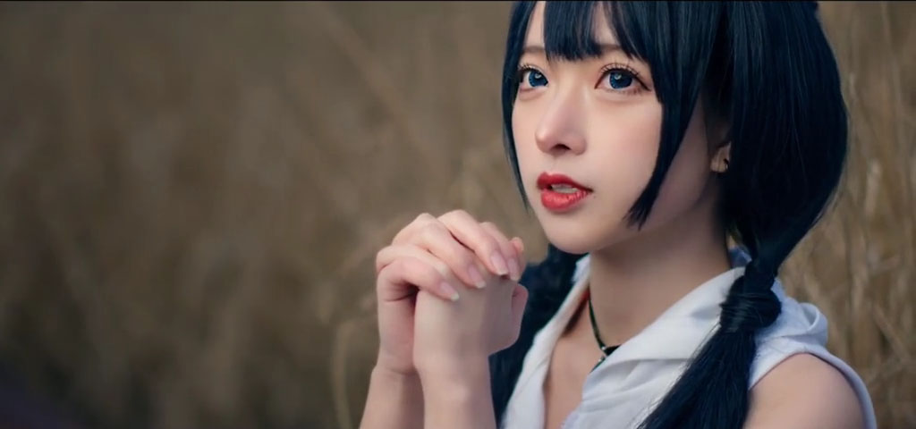 cosplay 天気の子 天野 陽菜 アニメ 実用的な エレガント 若い コスプレ衣装-7