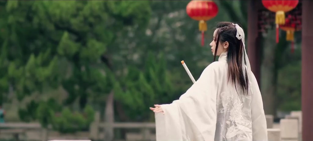 中華コスプレ衣装 オリジナル漢服登場　あっさり上質中国伝統古代衣装　古典漢服　五点セット-6