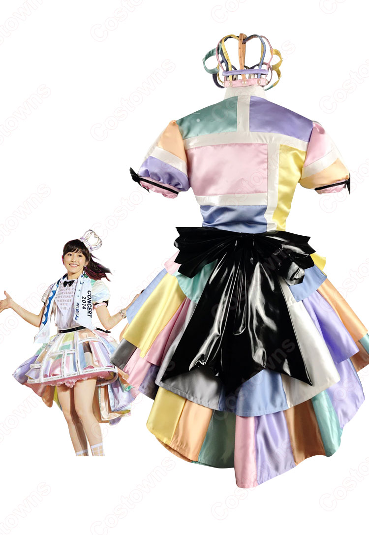 AKB48グループ 東京ドームコンサート 「心のプラカード」 演出服 ライブ衣装 コスプレ衣装 アイドル衣装 -3