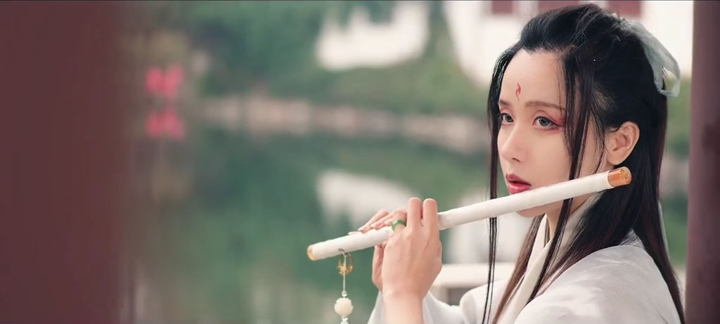 中華コスプレ衣装 オリジナル漢服登場　あっさり上質中国伝統古代衣装　古典漢服　五点セット-2