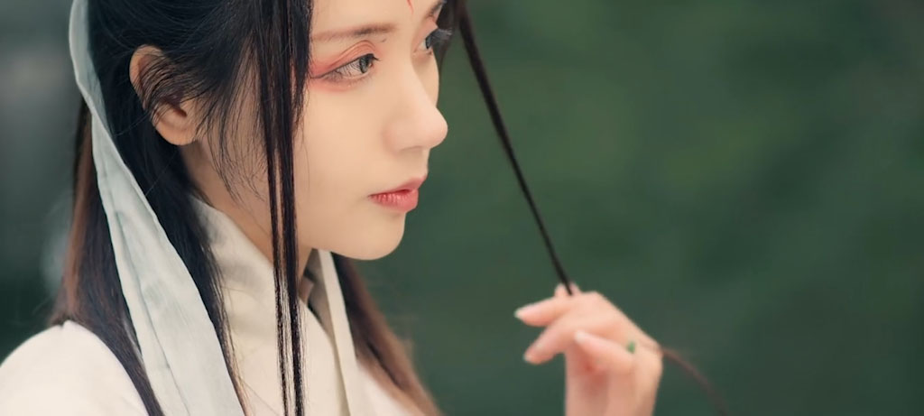 中華コスプレ衣装 オリジナル漢服登場　あっさり上質中国伝統古代衣装　古典漢服　五点セット-10