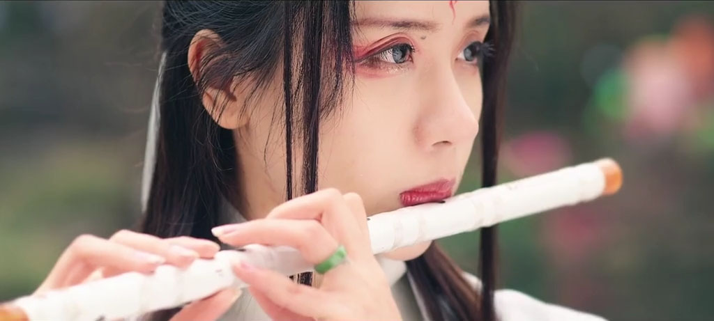 中華コスプレ衣装 オリジナル漢服登場　あっさり上質中国伝統古代衣装　古典漢服　五点セット-8