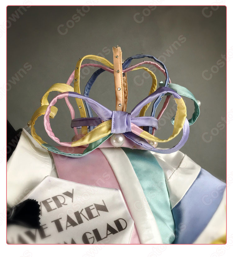 AKB48グループ 東京ドームコンサート 「心のプラカード」 演出服 ライブ衣装 コスプレ衣装 アイドル衣装 -6