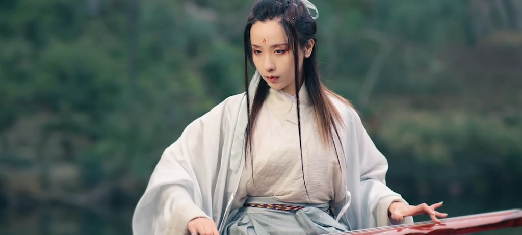 中華コスプレ衣装 オリジナル漢服登場　あっさり上質中国伝統古代衣装　古典漢服　五点セット-12