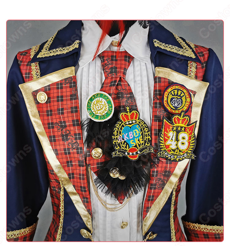 AKB48 13TH シングル 「言い訳Maybe」 演出服 ライブ衣装 コスプレ衣装 アイドル衣装 制服 MV衣装-3