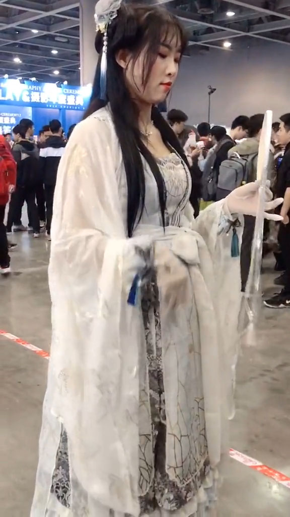漢服  中国古代宮廷風 コスプレ衣装 女性 女の子 中華服 写真撮影 古風 ステージ衣装 古典美人服  コスプレ 仮装 学園祭 おしゃれ 優雅-3