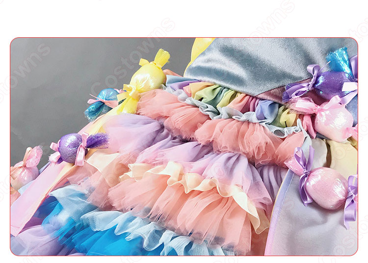 AKB48　「横山チームAウェイティング公演」　「キャンディー」　演出服　ライブ衣装　コスプレ衣装　アイドル衣装　-7