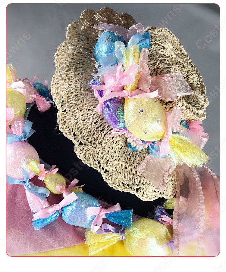 AKB48　「横山チームAウェイティング公演」　「キャンディー」　演出服　ライブ衣装　コスプレ衣装　アイドル衣装　-9