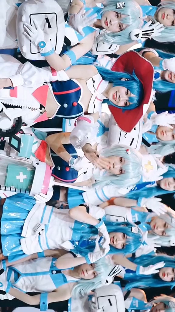 bilibili ビリビリ bilibili娘 変装 人気 コスチューム コスプレ衣装 女性-5