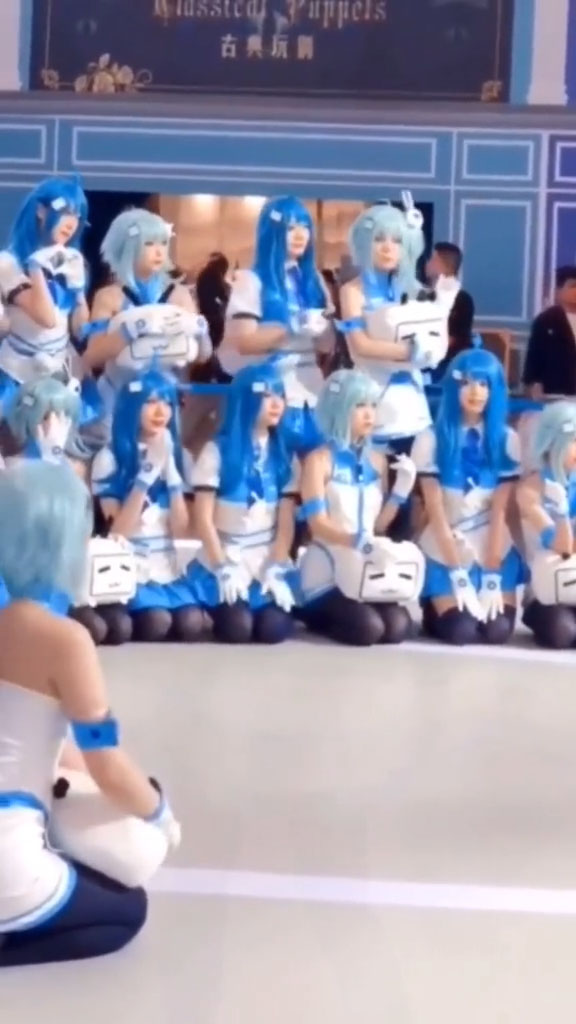 bilibili ビリビリ bilibili娘 変装 人気 コスチューム コスプレ衣装 女性-8